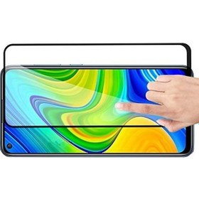 Resim Xiaomi Redmi Note 9 Pro Max 5D Ekran Koruyucu Tam Kaplayan 