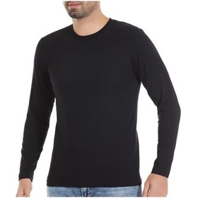 Resim 3 Adet Yıldız Erkek Likralı Uzun Kollu T-shirt Fanila Siyah 86 001 