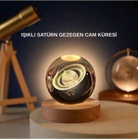 Resim Csmtex - 42 Satürn Küre Kristal 