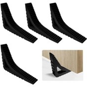 Resim 4 Parça Kapı Durdurucu Zemin Tutucu Çoklu Açı Taşınabilir B 