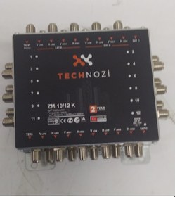 Resim Tecnozi Micro Zm 10/12 - 12 Çıkışlı Santral Multiswitch Adaptör 