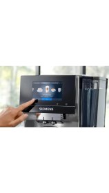 Resim Siemens Wi-Fi Uzaktan Takip ve Kontrol EQ700 Integral Premium Tam Otomatik Kahve Makinesi - Iselect Ekran - Home Connect - Inox Paslanmaz Çelik +2kg Kahve TQ713R03 