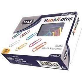 Resim Mas Ataş Renkli 28Mm No:280 50Li 36 Kutu 