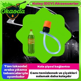 Resim okaoda Lityum pil araba yıkama tabancası özel içecek şişesi arayüzü 