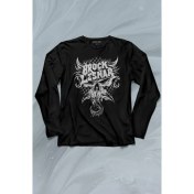 Resim Kendim Seçtim Brock Lesnar Logo Wwe Ufc Amerikan Güreşi Spor Uzun Kollu Tişört Baskılı Çocuk T-Shirt 