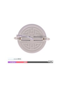 Resim Ack-ap10-02430 24 W 6500k Beyaz Sıva Altı Ayarlanabilir Çerçevesiz Yuvarlak Led Panel Beyaz 