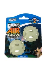 Resim Hype Store Chuckit! Air Glow Gece Parlayan At & Getir Topu Köpek Oyuncağı – 2’li Paket – (Small) 
