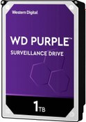 Resim Wd Purple, Wd10purz, 3.5&quot 1tb, 64mb, 5400 Rpm, 7/24 Güvenlik, Hdd Türkiye Distribütörü Garantili 