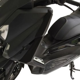 Resim GP Kompozit Yamaha XMAX 250 / 400 2014-2017 Uyumlu Bacak Koruma Siyah 