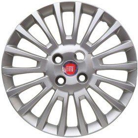 Resim Jantest Fiat Linea 15 Inc Kırılmaz Esnek 4 Adet Jant Kapağı /5110/ 
