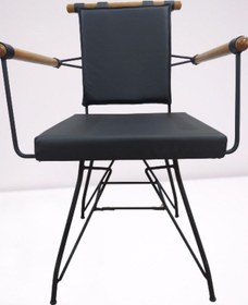 Resim Bengimobilya Sandalye Penyez Klasik Model Metal Çelik Siyah Fırın Siyah Boya S Siyah 