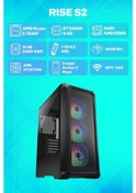 Resim Game Garaj Rise S2 R5-7500F 16 GB 1 TB SSD RTX5060 Free Dos Masaüstü Oyuncu Bilgisayarı 