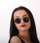 Resim ESRADA Gümüş Yuvarlak Kadın Güneş Gözlüğü 4003 08 