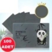 Resim SECRET LİFE Karbon Kömür Yag Emici-parlama Önleyici -temizleme Kagıt Mendil 200 Adet (2kutu) 