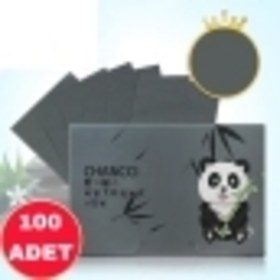 Resim SECRET LİFE Karbon Kömür Yag Emici-parlama Önleyici -temizleme Kagıt Mendil 200 Adet (2kutu) 