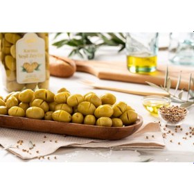 Resim Kırma Yeşil Zeytin 141-160 Cam Kavanoz 900 Gr 