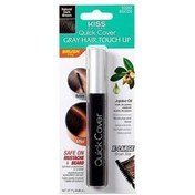 Resim Kiss Quick Cover Beyaz Kapatıcı Rimel Koyu Kahve 7g 