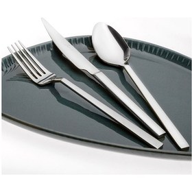 Resim Jumbo 1800 18 Parça 6 Kişilik Çatal Kaşık Bıçak Takımı GÜmüş 