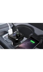 Resim Torima Car X8 Araç Fm Transmitter Bt/usb/mp3/sd Kart Çakmaklık Girişli Kablosuz Oto Müzik Çalar Kiti 