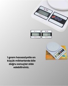 Resim Lcd Ekranlı Kompakt Dijital Terazi Gram Ve Ons Ölçüm Diğer 