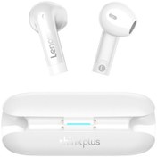 Resim Teltree Lenovo Tw60 Kulak İçi Bluetooth 5.3 Kulaklıklar - 300mah Şarj Kutusu, 24 Saat Pil Ömrü, Hd Stereo Ses, Mems Gürültü Engelleme, Beyaz 