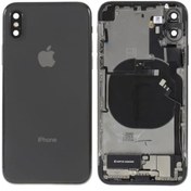 Resim iPhone X UyumluS Uyumlu Max Uyumlu Full Dolu Kasa (Yedek Parçadır) 