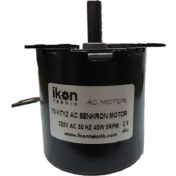 Resim İkon Teknik İKON TEKNİK AC SENKRON MOTOR 70 KTYZ 40 Watt 5 RPM 220 Volt VİYOL MOTORU 