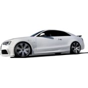 Resim XPower Audi A5 8p3 2008 - 2016 Coupe 2 Kapı Rs5 Yan Marşpiyel Seti (Plastik) 