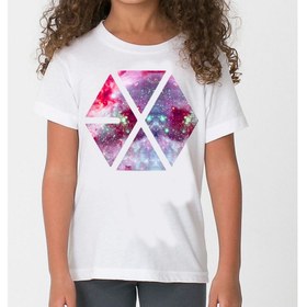 Resim Exo Çocuk Beyaz Tshirt 