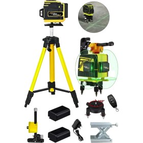 Resim Normadia 360° Tripodlu 12 Köşeli Uzun Mesafe Lazer Mesafe Ölçer 
