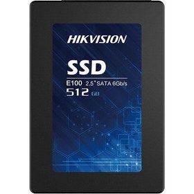 Resim Hikvision E100 512GB 550/480MBs Sata 3 2.5" SSD HS-SSD-E100/512G Hikvision