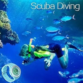 Resim Kızlar Spor Saati 100 Metre Su Geçirmez Yüzme ve Dalış için Alarm Saati, Kronometre, Zamanlayıcı, Çift Zaman Dilimi, Takvim, Arka Aydınlatma, 12 veya 24 Saat Formatı 