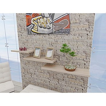 ÇİFTLİ KALPLİ LANA LAKE MONTESSORİ KİTAPLIK RAF