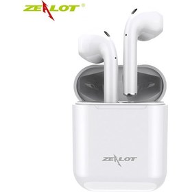 Resim Jeemson Zealot H20 I7s Tws Bluetooth 5.0 Kulaklıklar, Dokunmatik Kontrol, 10mm Dinamik Hoparlör, Su Geçirmez, Şarj Kutusu İle Beyaz 