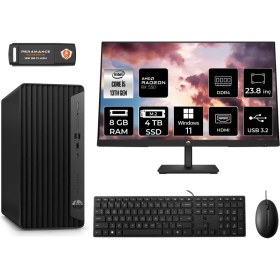 Resim Hp Pro Tower 290 G9 Intel Core I5 13500 8gb 4tb SSD RX550/4GB 23.8" Fhd Monitör W11P 8T2W9ES Masaüstü Bilgisayar & Per4 USB Bellek 8T2W9ESMNT1405 