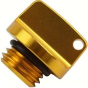 Resim Dream011 Universal Cnc Alüminyum Alaşım Motor Yağı Kapağı Yamaha Suzuki Kawasaki Off-road Motosikletler İçin - Golden 