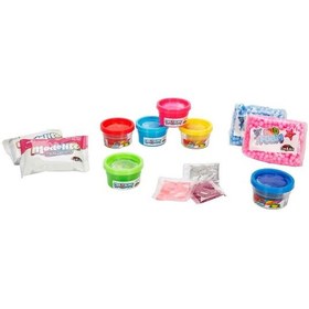 Resim Cra-z-art Cra-z-compounds Slime Ve Oyun Hamuru Çoklu Paket Seti - 13 Parça Çok Renkli 