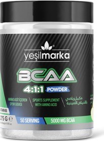 Resim Yeşilmarka Vegan BCAA - Elmalı 275 Gr 