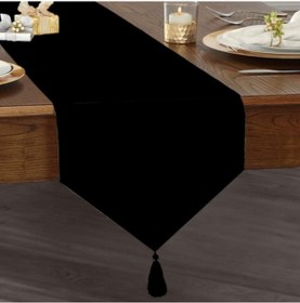 Resim Siyah Renkli Üçgen Püsküllü Ranır - Runner 