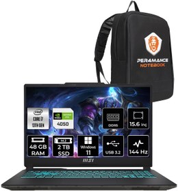 Resim MSI Cyborg 15 i7-13620H 48GB 2TB SSD RTX4050\u002F6GB 15.6\ FHD 144HZ W11P A13VE-897XTR & PER4 ÇANTA 