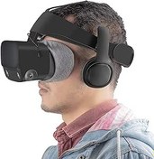 Resim Güncellenmiş Sürüm Stereo VR Kulaklıklar Oculus Rift için Özel Yapılmış S-On Kulak Derin Bas 3D 360 Derece Ses, Klips Tasarımı Kurulumu ve Çıkarması Kolay - Küçük Baş Kişi ile uyumlu değildir (Siyah) 