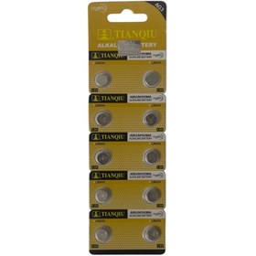 Resim Yerli Tıanqıu Ag3 Lr41 Alkalin Saat Pili 10lu Paket (TELEFON STAND HEDİYELİ) 