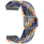 Resim Amazfit GTR 3 Örgülü Kumaş Ayarlanabilir KRD 01 Gri Kordon Gpack