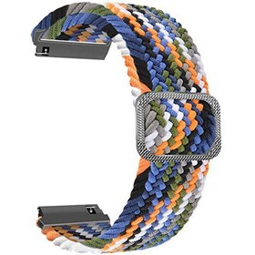 Resim Amazfit GTR 2E Örgülü Kumaş Ayarlanabilir KRD 01 Gri Kordon 
