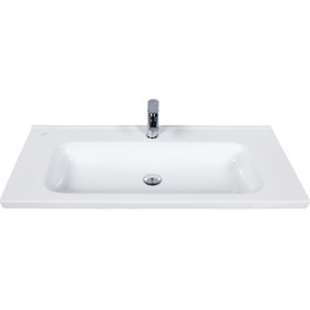 Resim Creavit Id070 Ideal Dolap Uyumlu Lavabo 45x70 Cm Beyaz 