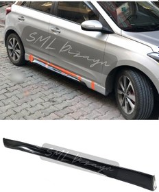 Resim Hyundai i20 (2014-2018) Custom Yan Marşpiyel (Plastik) BOYASIZ 