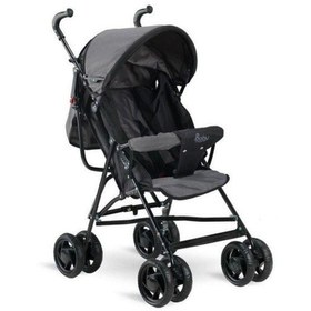 Resim Babyhope Sc100 Baston Bebek Arabası Gri 