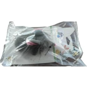 Resim Kurmalı Titreşimli Fare Kedi Oyuncağı, Peluş (Gri) 