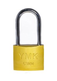 Resim Eco Lounge Ymk Eko Sarı Boyalı Uzun Kancalı Asma Kilit 38mm 