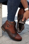 Resim Daxtors D0401 Unisex Taban Dahil Komple Kürklü Kışlık Kar Botu 